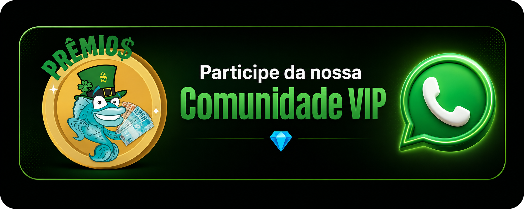 Participe da nossa Comunidade VIP no WhatsApp
